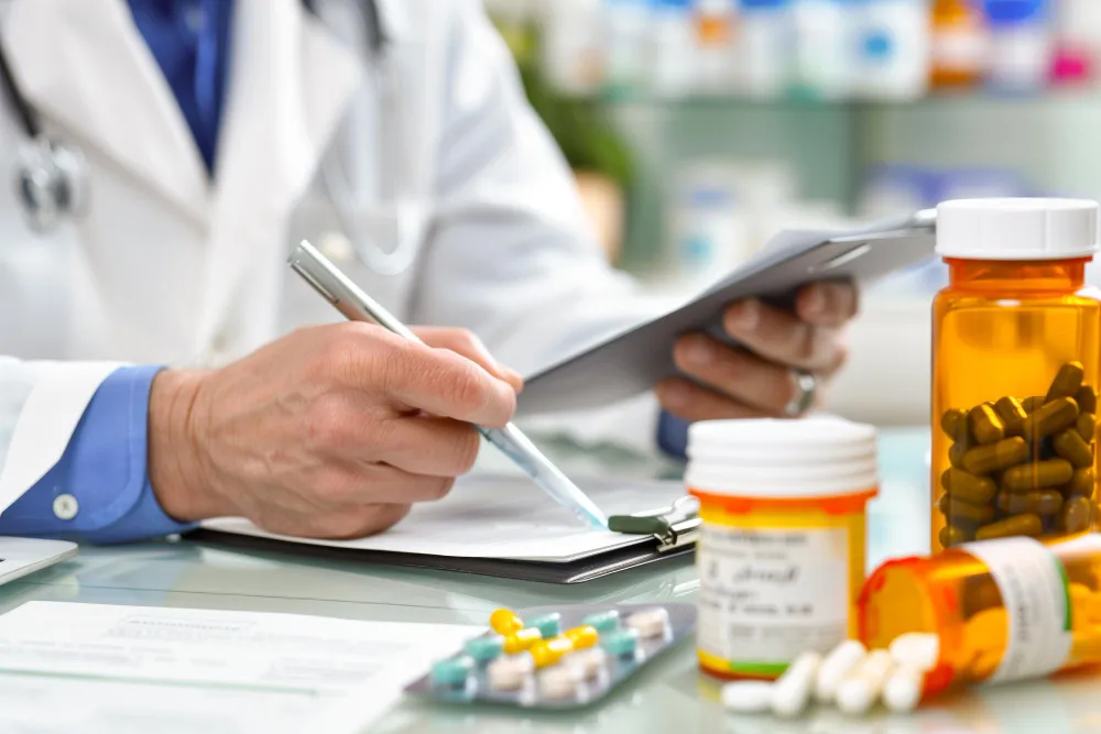 Healthcare provider handling prior authorization and prescription approval using prescription authorization solutions