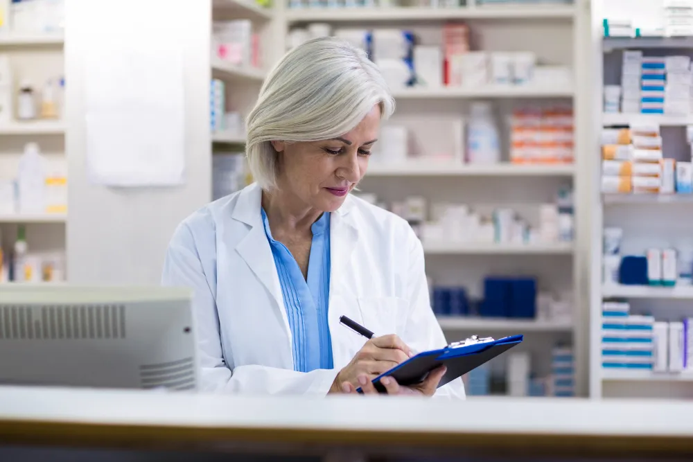 Medication authorization support for prescribers with pharmacist managing prior authorization and patient prescriptions